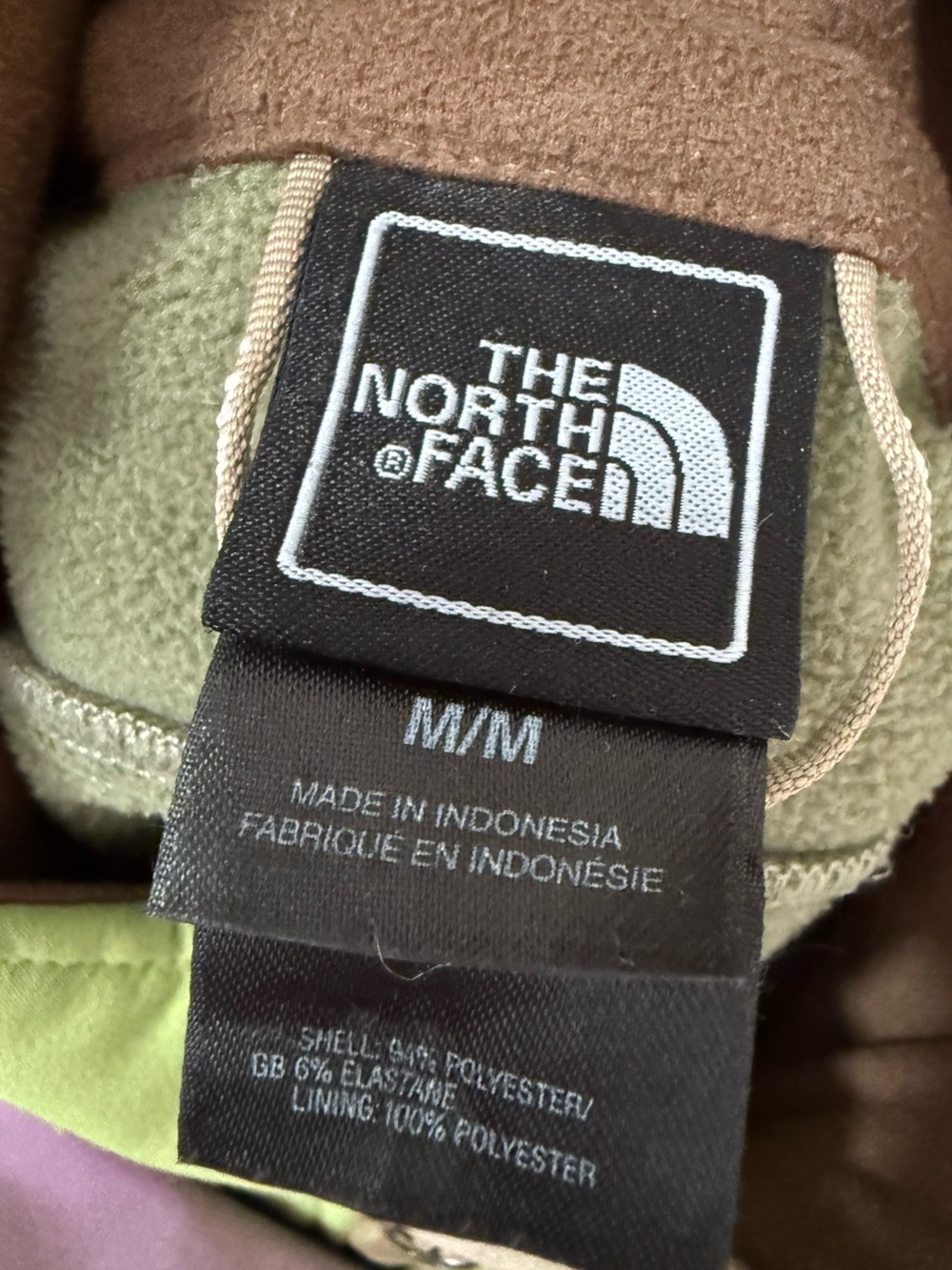 The North Face women’ size M Apex vionic 2 lime  Green Softshell Jacket - Picture 7 of 7